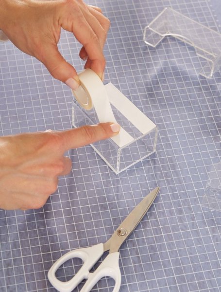 Montážní oboustranná pěnová páska na sklo, průhledná, 1,5m x 19mm