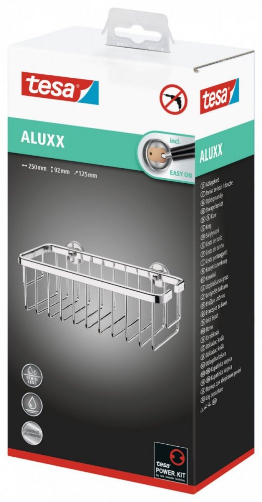 Aluxx Odkládací košík 40201, velký 92mm x 250mm x 125mm
