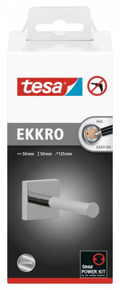 Ekkro Držák na náhradní role toaletního papíru 40245, 50mm x 125mm x 50mm