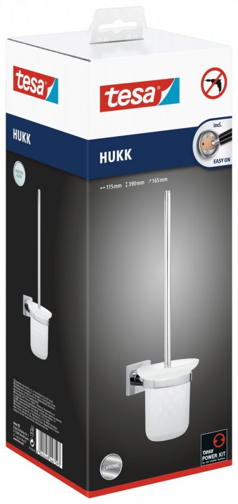 Hukk Souprava WC štětky s držákem 40248, 390mm x 165mm x 115mm