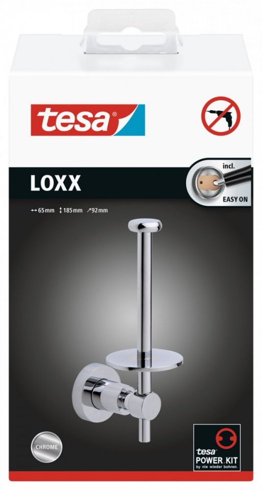 Loxx Držák na náhradní role toaletního papíru 40285, 185mm x 92mm x 65mm