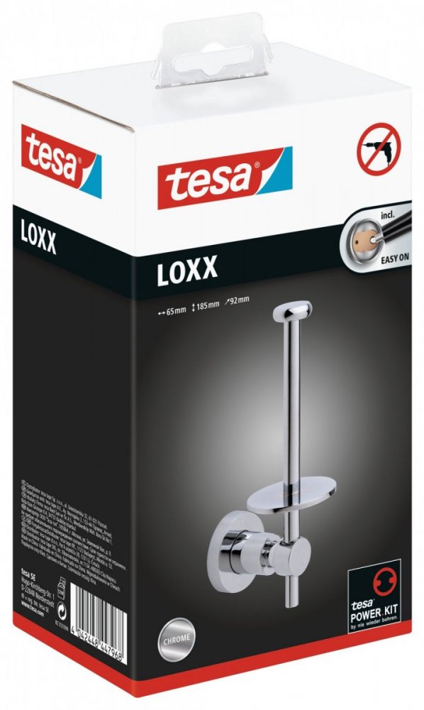 Loxx Držák na náhradní role toaletního papíru 40285, 185mm x 92mm x 65mm