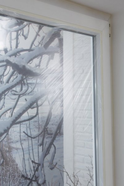 Thermo Cover, transparentní fólie na rám okna, průhledná, 4m x 1,5m
