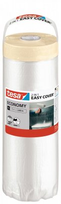 Easy Cover ECONOMY Fólie s páskou,  15m x 2,60m